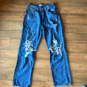 Just Black Denim Mom Jeans